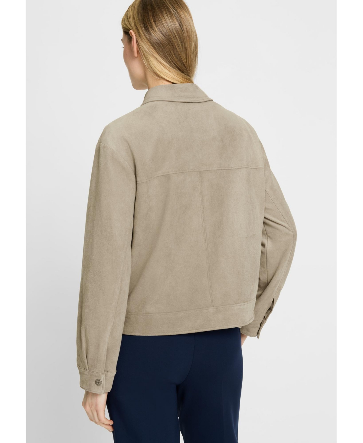 Olsen Women's Faux Suede Jacket