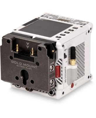 Dual Canon BP to Gold Mount Adapter Battery Plate for RED KOMODO, Tactical Gray