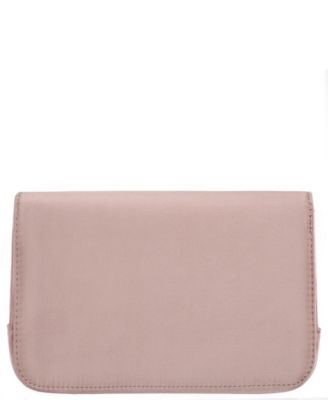 Art Deco Crystal Ornament Magnetic Snap Clutch