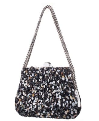 Rock Candy Minaudiere Crystal Lift Lock Clutch