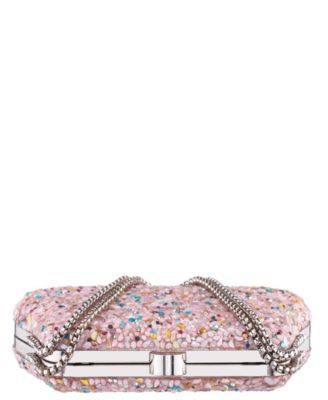 Rock Candy Minaudiere Crystal Lift Lock Clutch