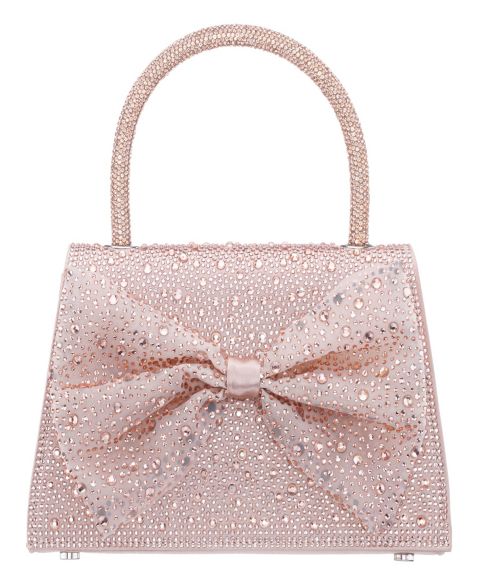 Женские Nina Crystal Magnetic Snap Satchel Bag