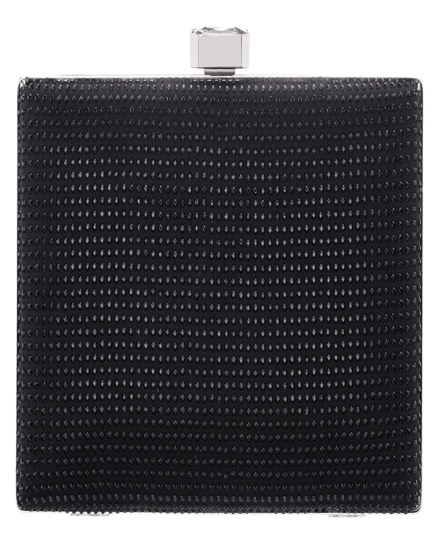 Женский клатч Nina Crystal Minaudiere Lift Lock Clutch, цвет: Чёрный — фото 6