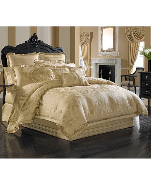 J Queen New York Napoleon Gold Queen 4 Pc Comforter Set Reviews