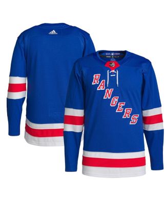 adidas - Men's Royal New York Rangers Home Prime green Authentic Jersey