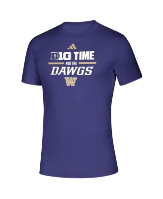 Men's Purple Washington Huskies B1G Time for the Dawgs T-Shirt