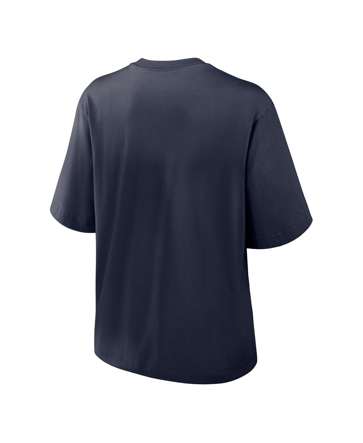 Nike Women's Navy Cal Bears Boxy T-shirt In Blue