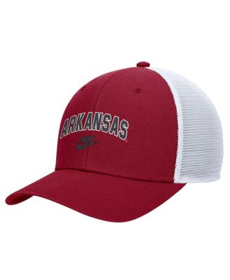 Nike - Men's Cardinal Arkansas Razorbacks Arch Rise Performance Trucker Adjustable Hat
