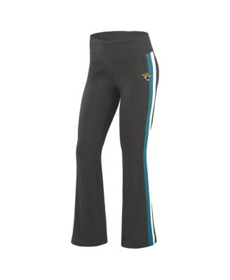 Women's Black Jacksonville Jaguars Tri-Blend Yoga Pants
