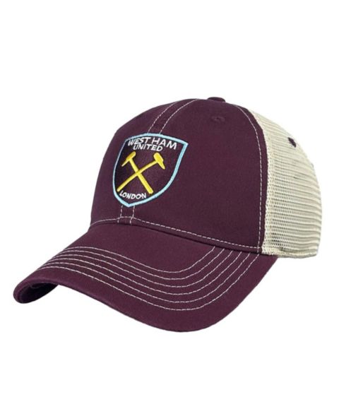 Мужская кепка 1863FC Claret West Ham United Trucker Adjustable Hat
