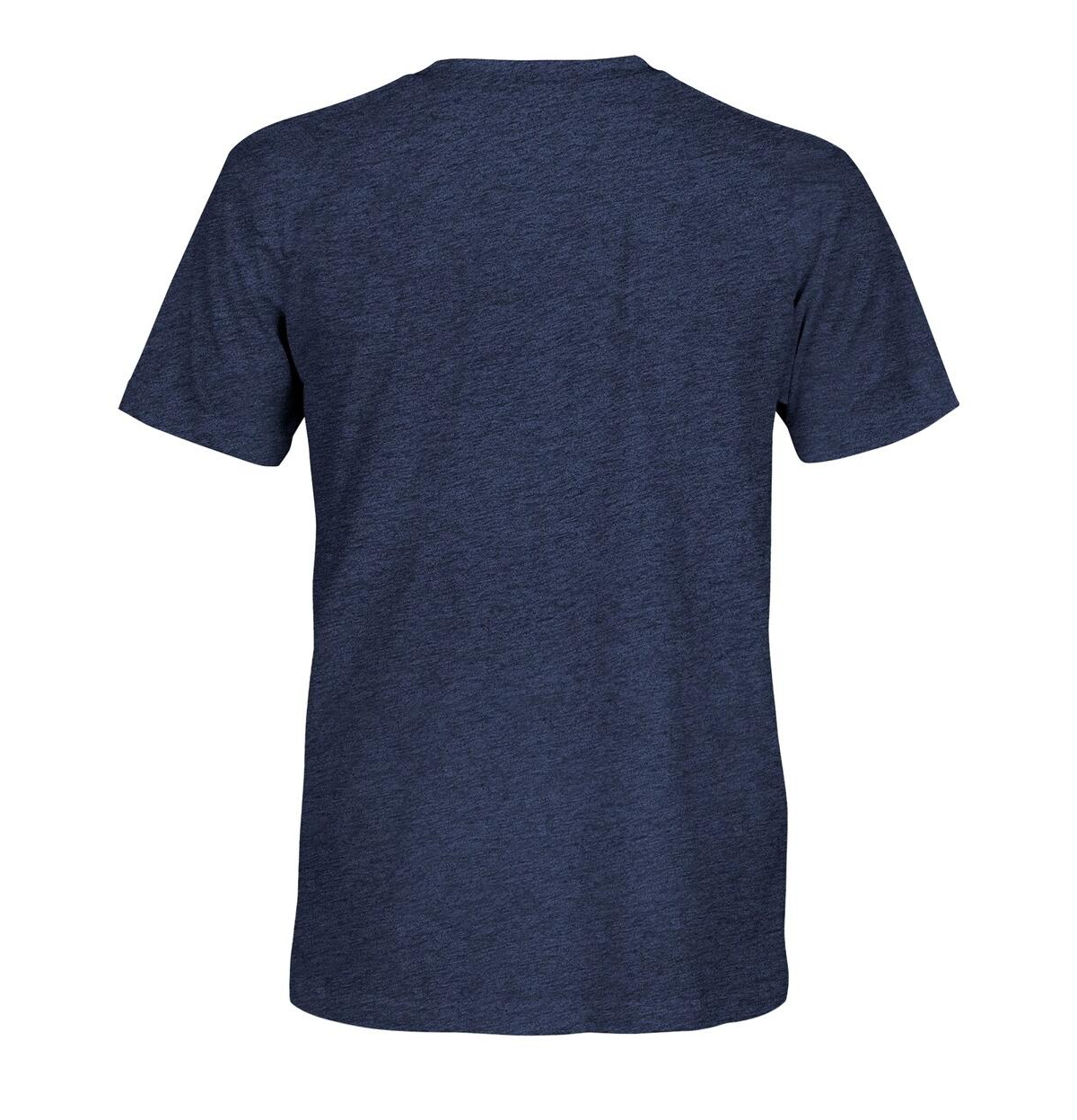 1863fc Men's Navy Tottenham Hotspur Retro Monochrome Badge Tri-blend T-shirt In Blue