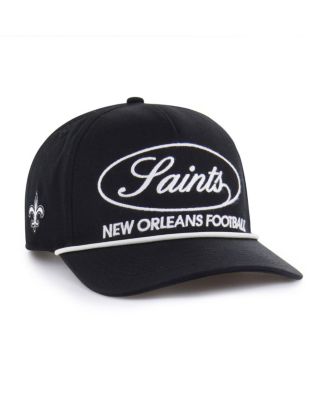 '47 Brand - Men's ' Black New Orleans Saints Foundational Hitch Adjustable Hat