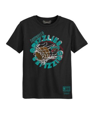 Mitchell & Ness - Preschool Black Vancouver Grizzlies Hardwood Classics In The Net T-Shirt