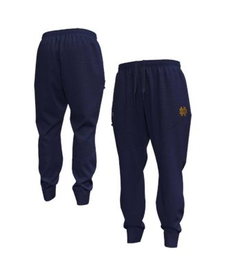 Under Armour - Men's Navy Notre Dame Fighting Irish Unstoppable Fleece Jogger Pants