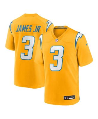 Nike - Big Boys and Girls Derwin James Jr. Gold Los Angeles Chargers Alternate Charger Power Game Player Jersey