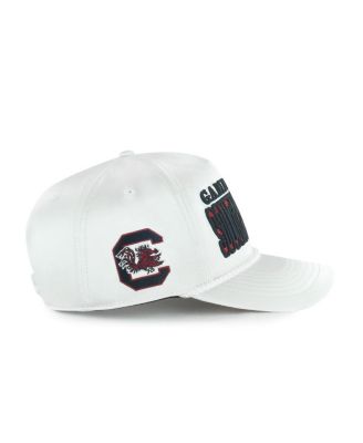 Women's White South Carolina Gamecocks Outspoken Hitch Adjustable Hat