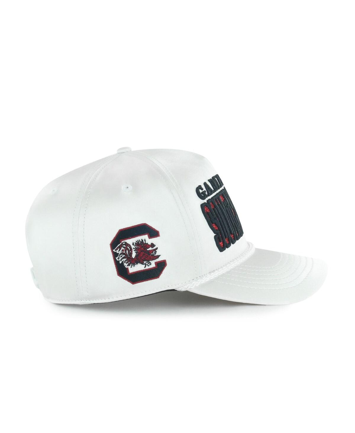 47 Brand Women's White South Carolina Gamecocks Outspoken Hitch Adjustable Hat In White