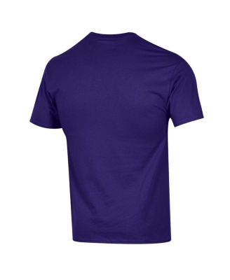 Men's Purple LSU Tigers Basic Arch T-Shirt