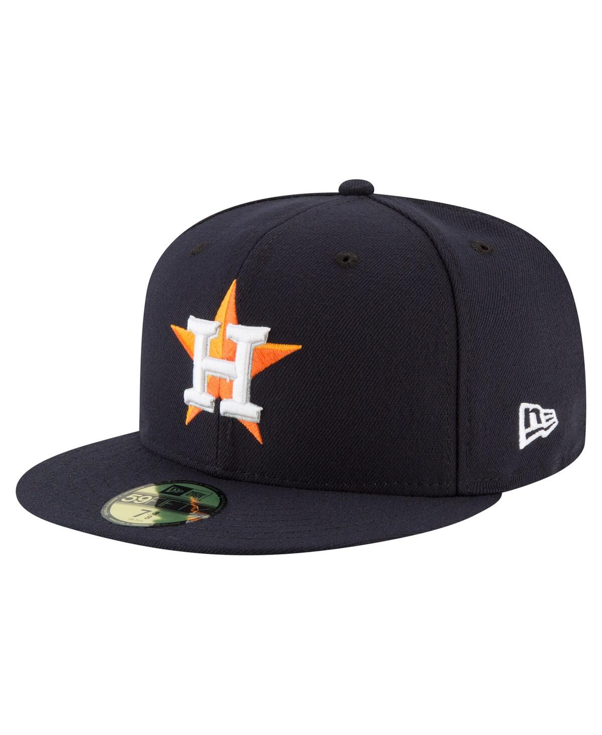 New Era Men's Jose Altuve Navy Houston Astros 2025 Player's Weekend 59fifty Fitted Hat In Blue