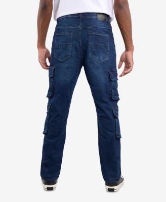 Men's Straight Fit Cargo Jeans