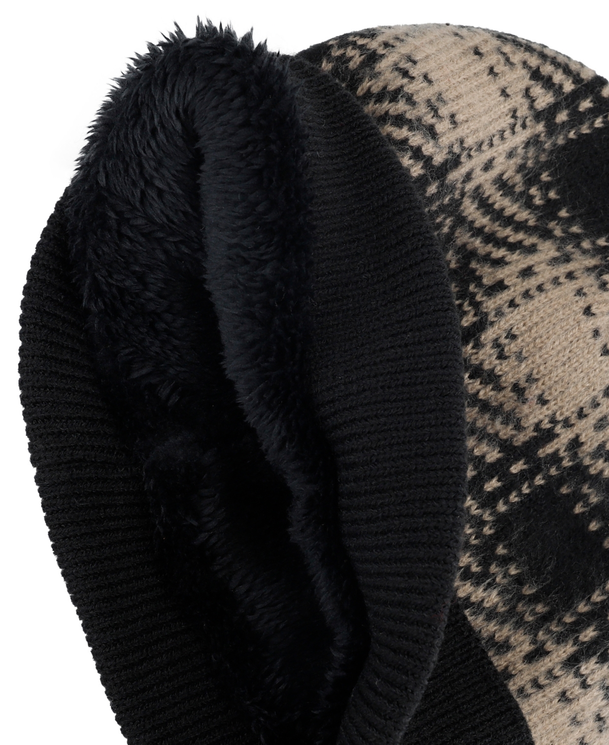 Levi's Men's Brushed Plaid Beanie In Multi
