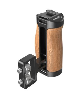 Wooden Mini Side Handle with 1/4"-20 Screws