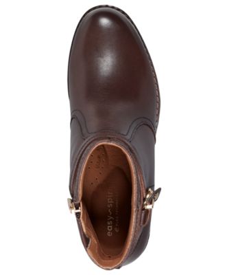 Women's Carter eFlex Buckle Strap Block Heel Booties