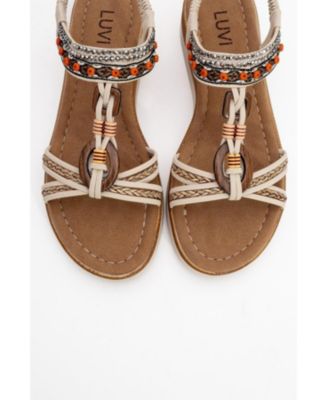 CHER Braided Strap Sandal (Women)