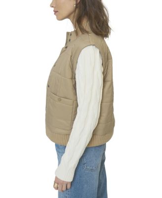 Women's Brady Quilted Mixed Media Jacket