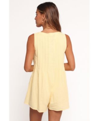 Women's Kallie Tie Front Romper