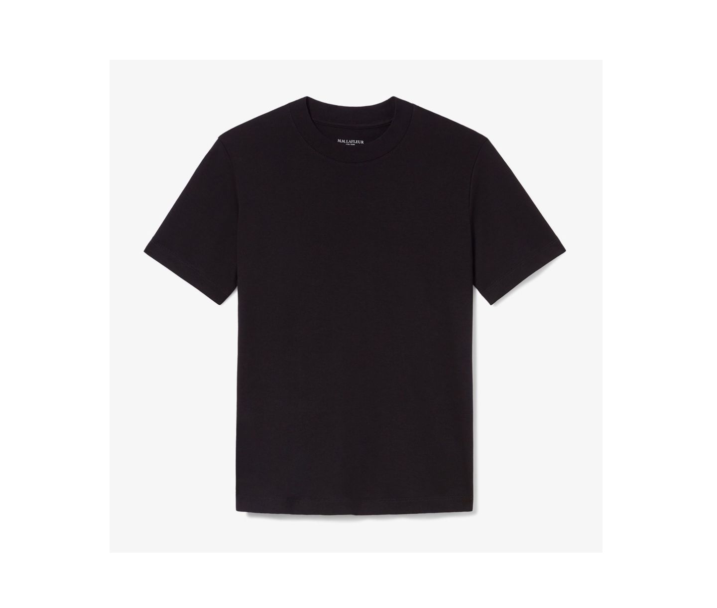 Женская футболка M.M.LaFleur Leslie - Organic Pima Cotton, цвет: Чёрный — фото 6