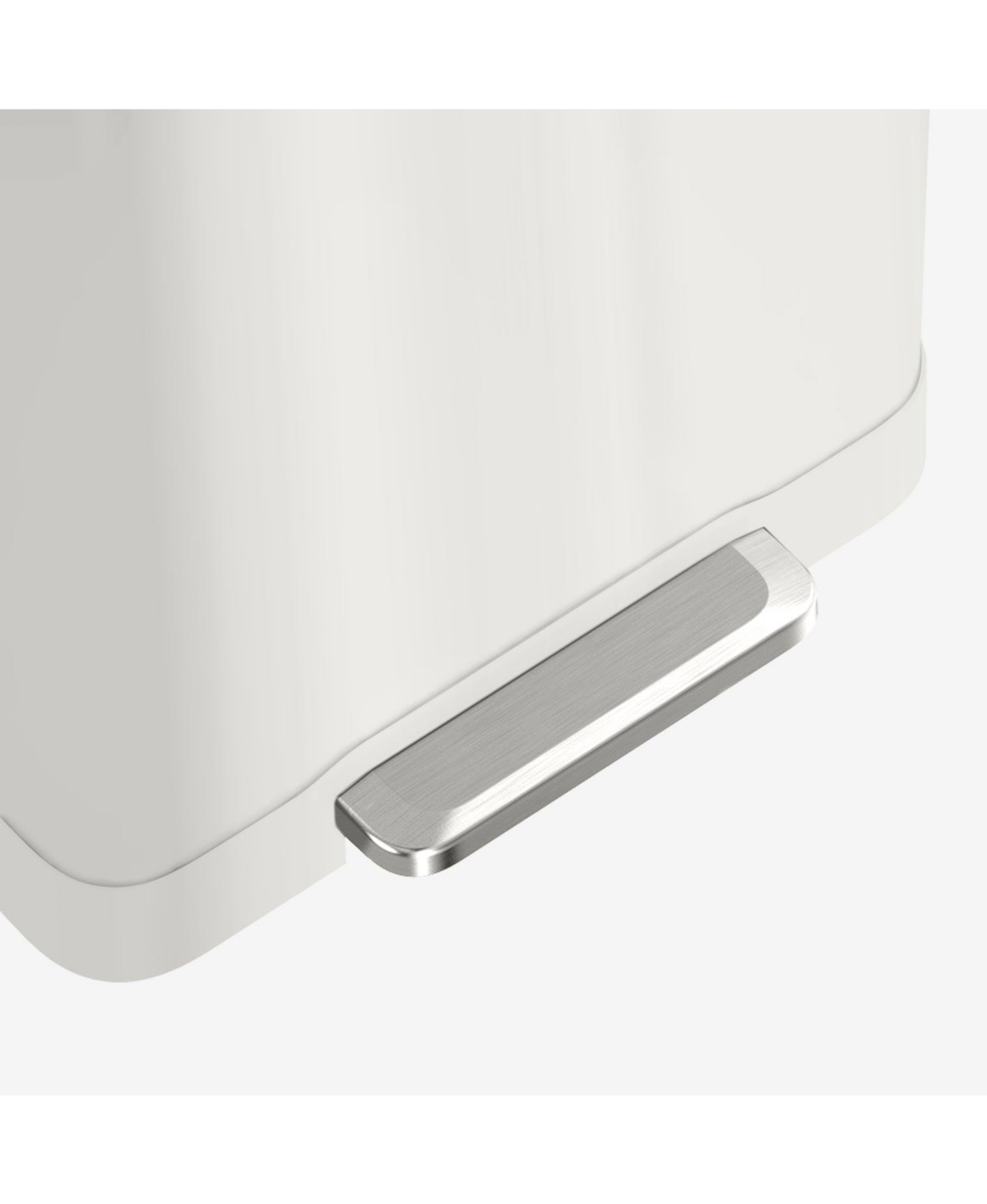 Qualiazero 75L / 20 Gallon Rectangular Step Can - Silver
