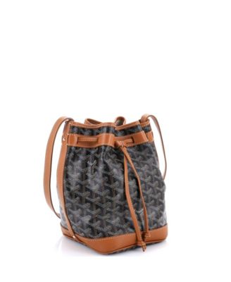 PM Petit Flot Bucket Bag Coated Canvas