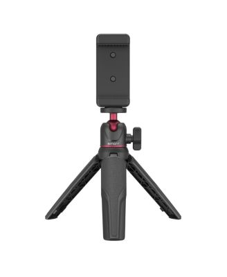 simorr Vigor VK-20 Vlog Tripod Kit with Single Cold-Shoe Phone Clamp, Kaimu Black