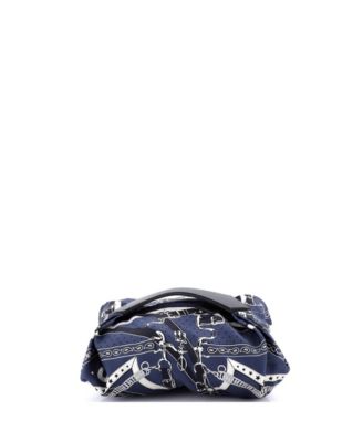 Balusoie Bag Printed Silk and Leather