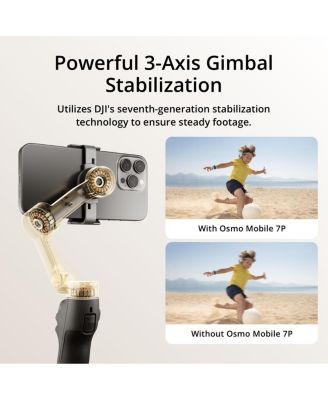 Osmo Mobile 7P Smartphone Gimbal with Built-In Extension Rod