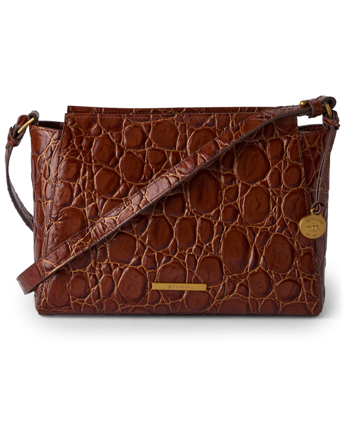 Brahmin Women's Hillary Sparkling Cider Barnard Crossbody Bag