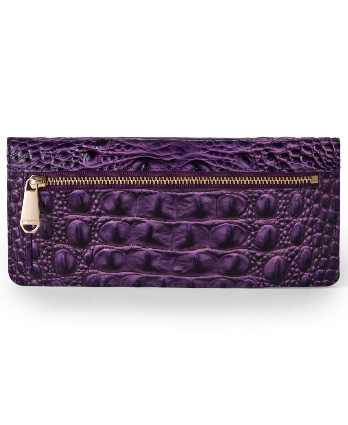 Brahmin Women's Ady Leather Wallet In Purple
