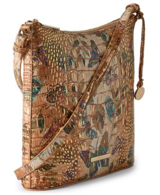 Katie Melbourne Embossed Leather Crossbody Bag