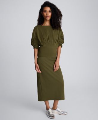 Women's Boat Neck Sculpted Fit Top