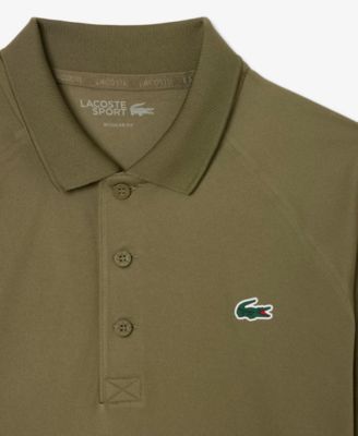 Men's Breathable Run-Resistant Interlock Polo Shirt