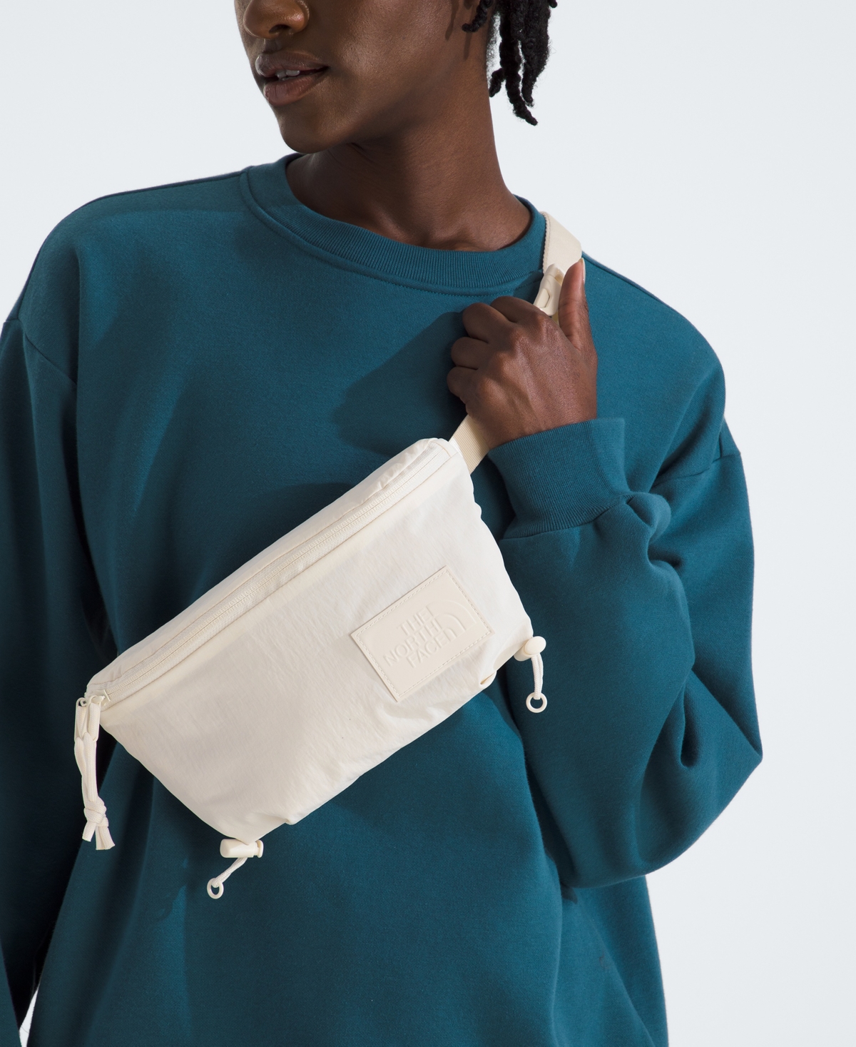 The North Face Women's Never Stop Lumbar Crossbody Bag In Blue