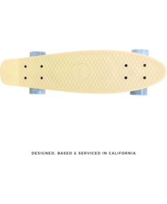 22 Inch Mini Cruiser Skateboard - OCEANIC with Swirl Wheels