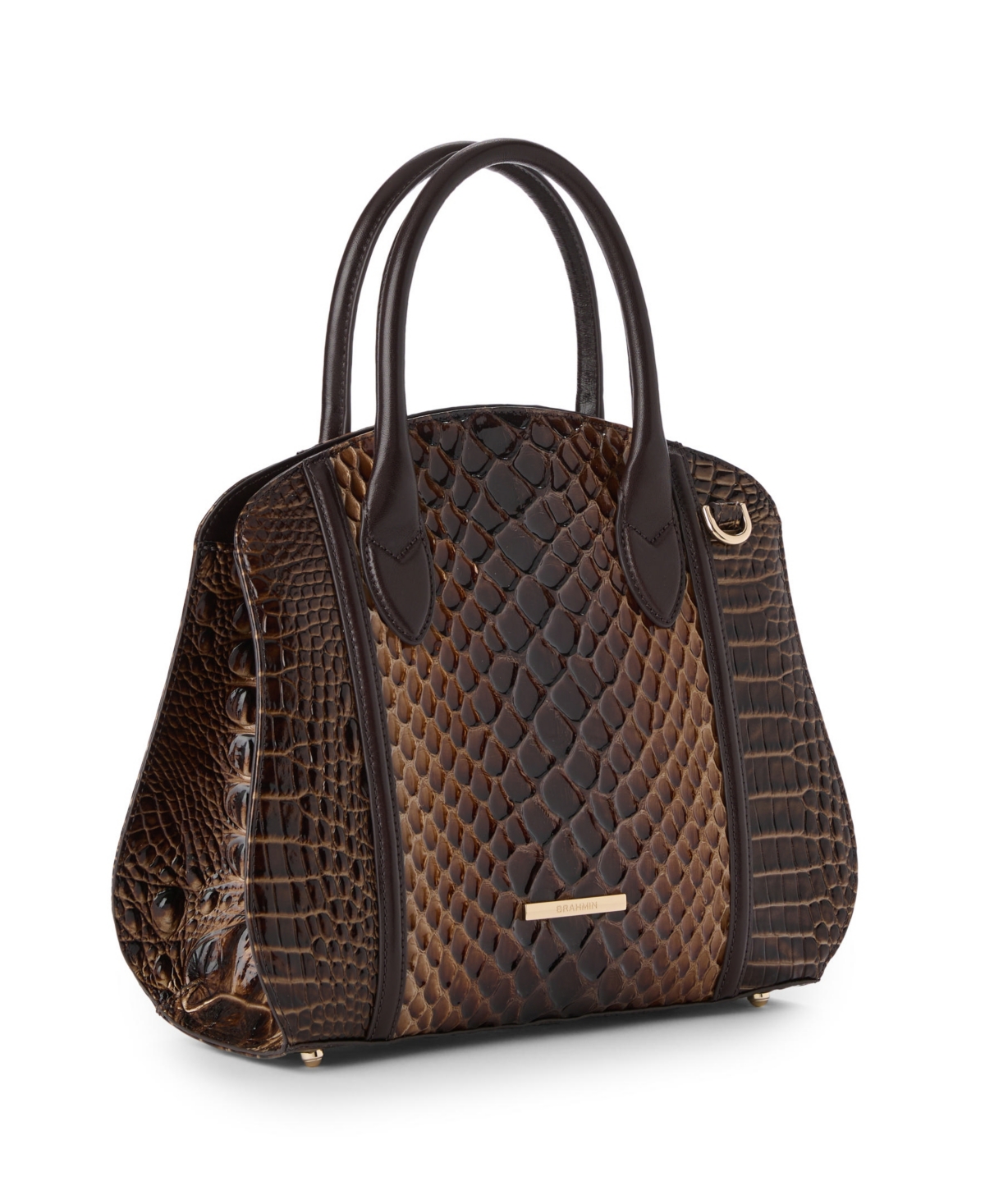 Brahmin Rosetta Toffee Caldwell Crossbody Bag