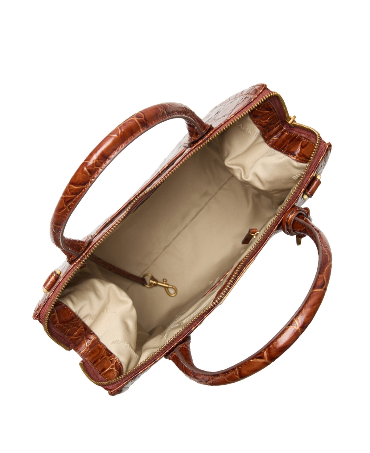 Brahmin Women's Caroline Sparkling Cider Barnard Satchel Bag