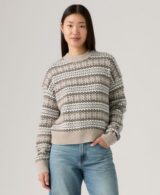 Levi's - Women’s Ines Fairisle Long Sleeve Sweater