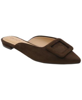 Women's Mabel Buckle Mules, Created for Macy's