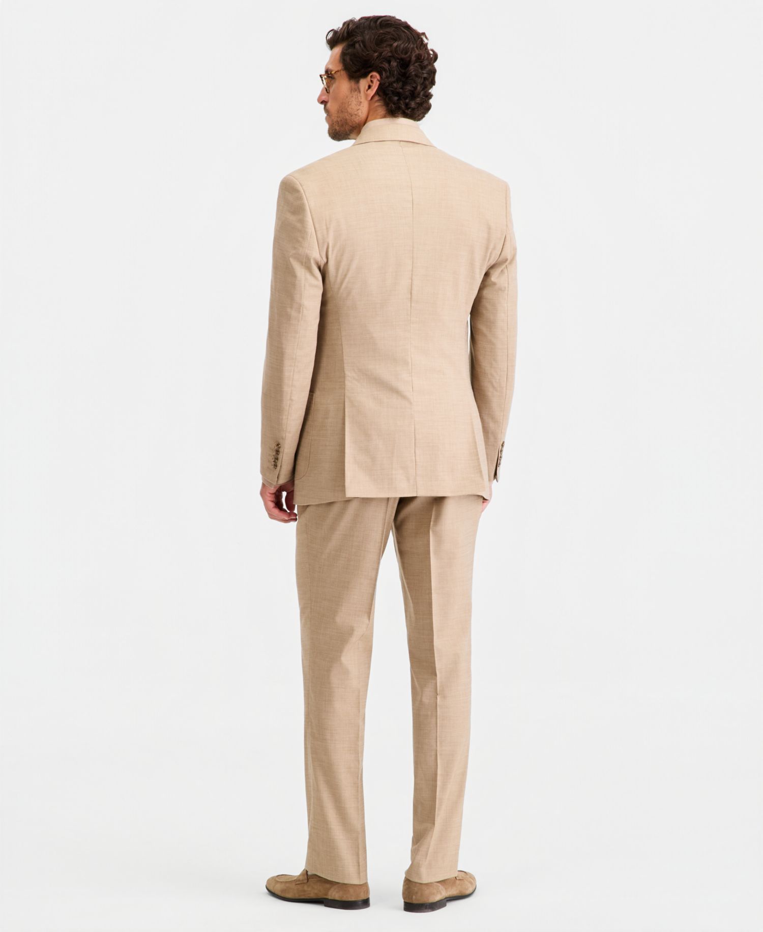 Men's Classic-Fit Double-Breasted Suit Separates Jacket