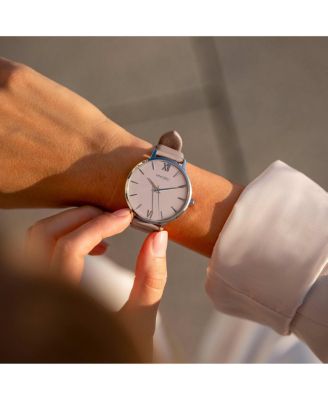 Women's Eros Petite Women's 33mm Leather Strap Watch