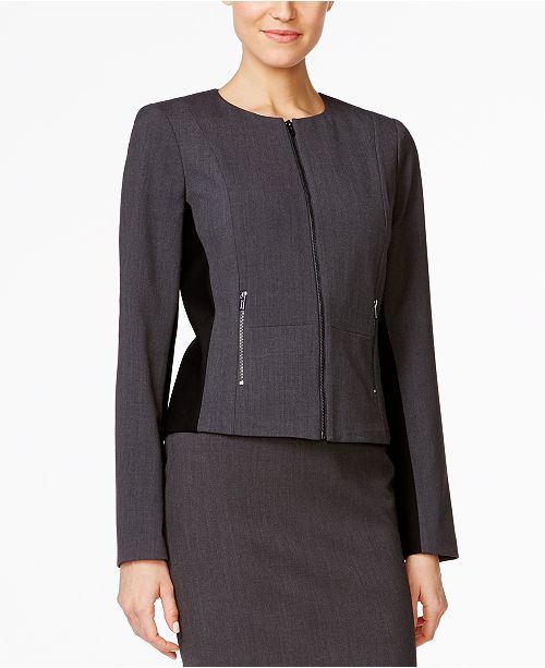 Calvin Klein Fit Solutions ZipFront SidePanel Jacket Jackets